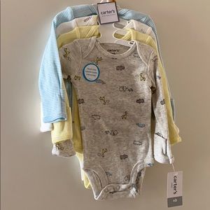 Carter’s  4 pack LS NWT